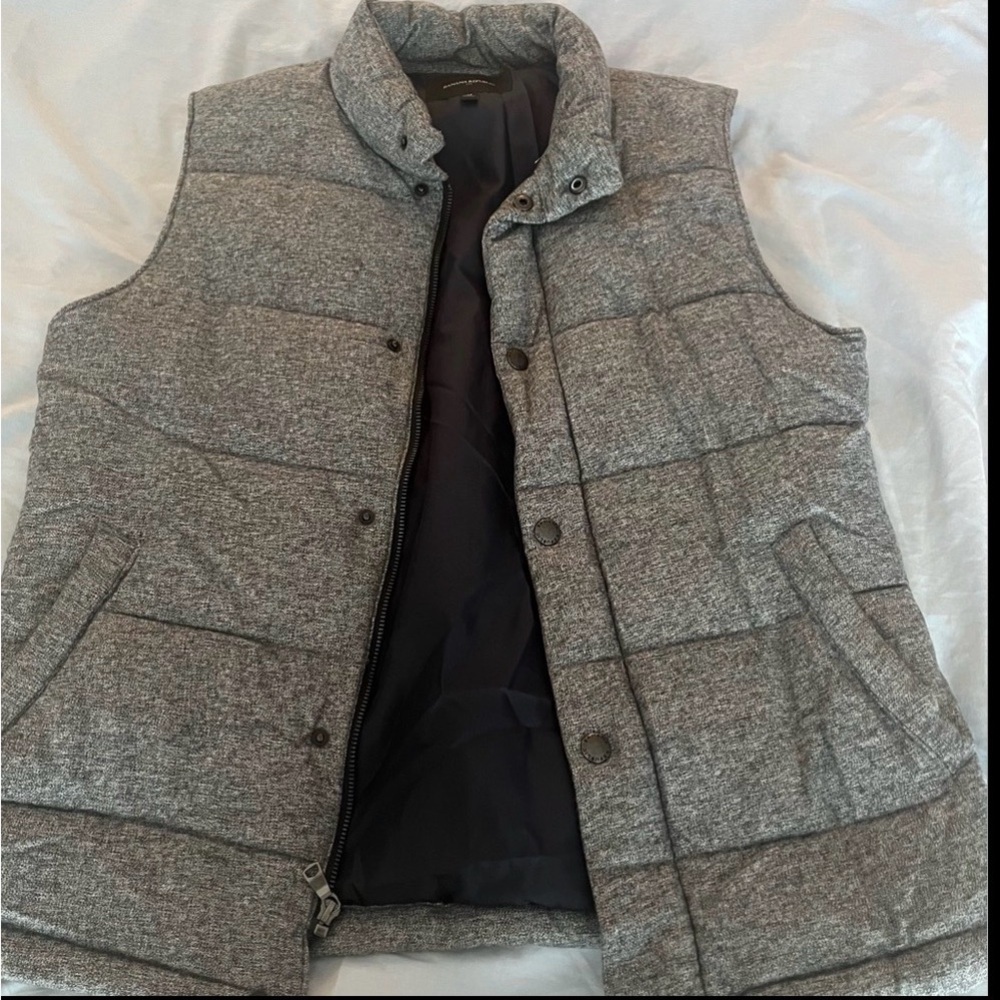 Banana Republic Men's Heather Gray Vest